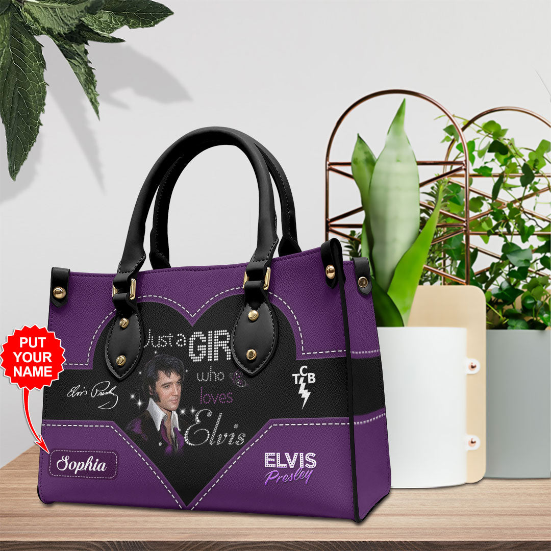 Personalized Elvis Presley Hemp Rope Tote Bag – TANTN 14243
