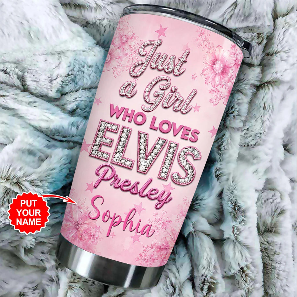 Personalized Elvis Presley Tumbler Cup – HOATT20689
