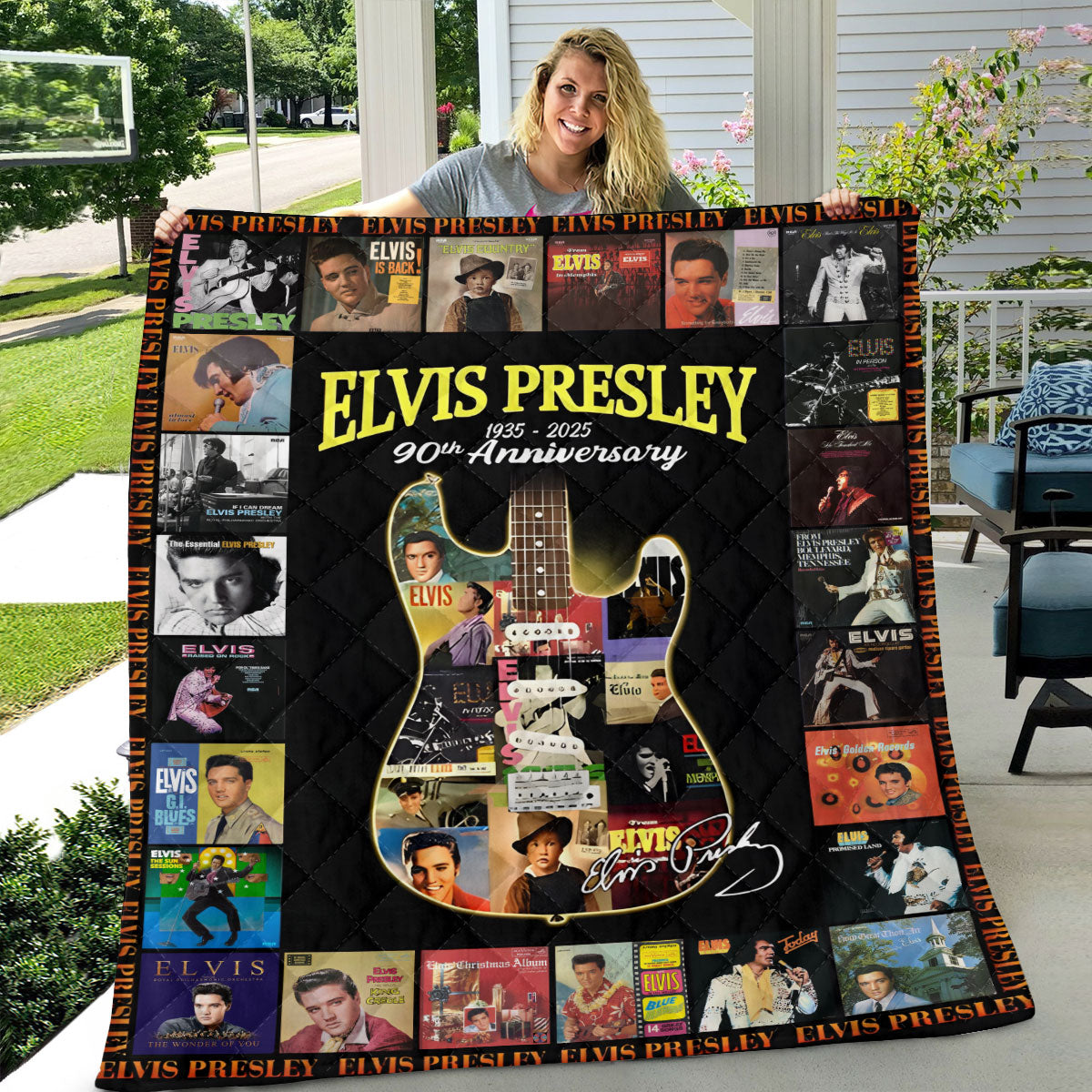 Elvis Presley Custom Doormat – TMTHU 242
