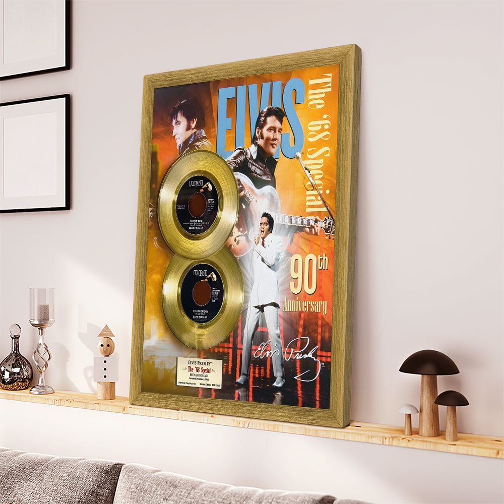 Elvis Presley Rectangle Canvas With Inner Frame – TMTHU4431