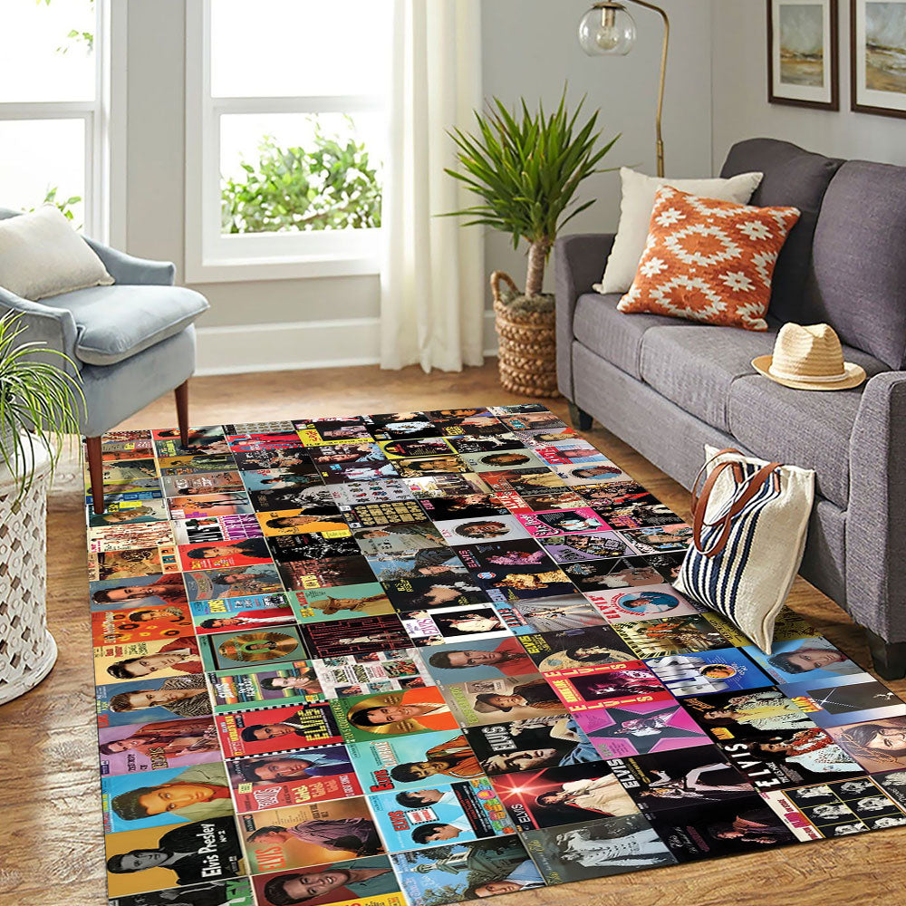 Elvis Presley Rectangular Rug – TMTHU7311