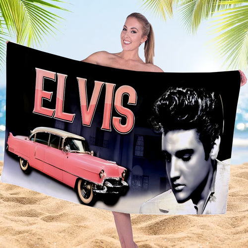 Elvis Presley Rectangle Beach Towel – MAITM 12216