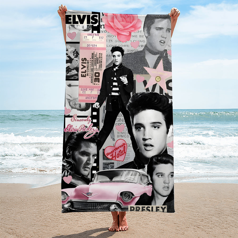 Elvis Presley Rectangle Beach Towel – TANTN 5856