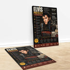 Elvis Presley Rectangle Canvas With Inner Frame – MAITM15356