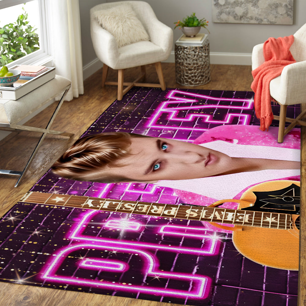 Elvis Presley Rectangular Rug – MAITM 11988