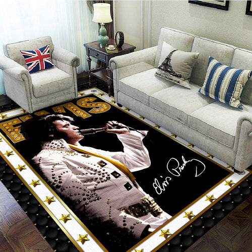 Elvis Presley Rectangular Rug – MAITM 7958