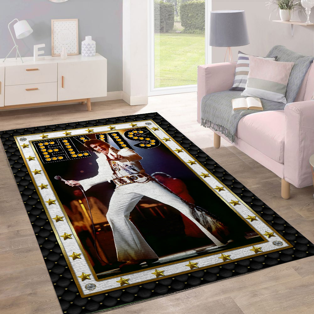 Elvis Presley Rectangular Rug – MAITM 8844