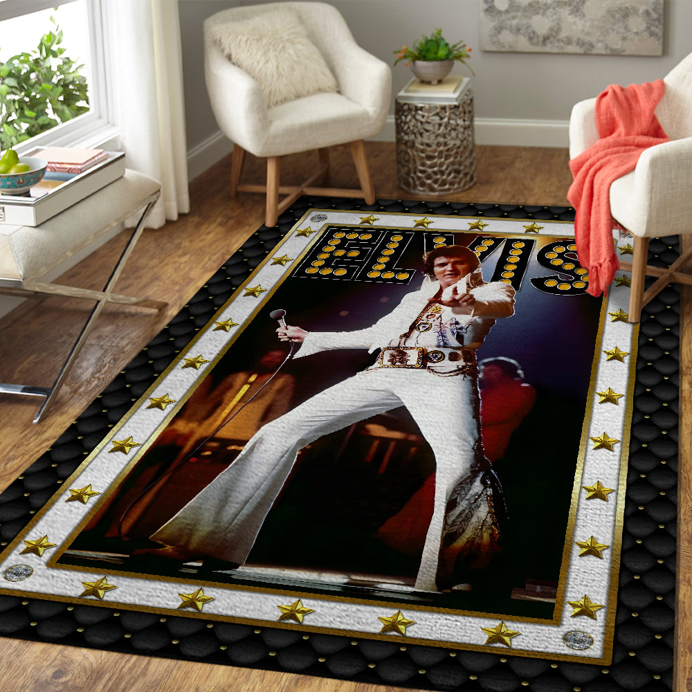 Elvis Presley Rectangular Rug – MAITM 8844