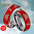 Personalized Elvis Presley Custom Alloy Ring – HOATT 11513