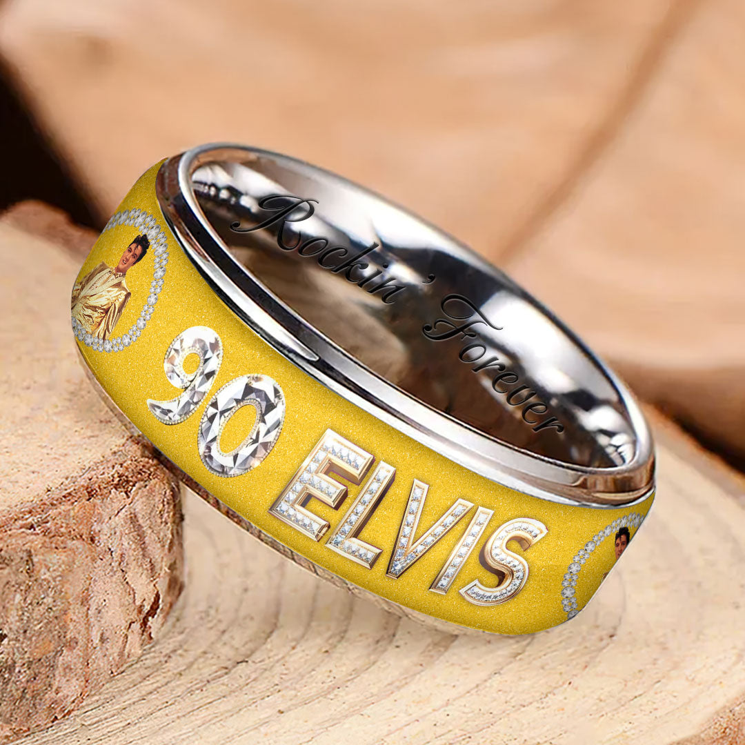 Elvis Presley Custom Alloy Ring – HOATT 11772