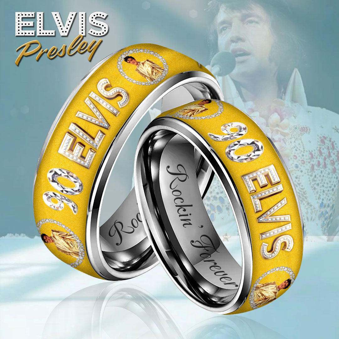 Elvis Presley Custom Alloy Ring – HOATT 11772