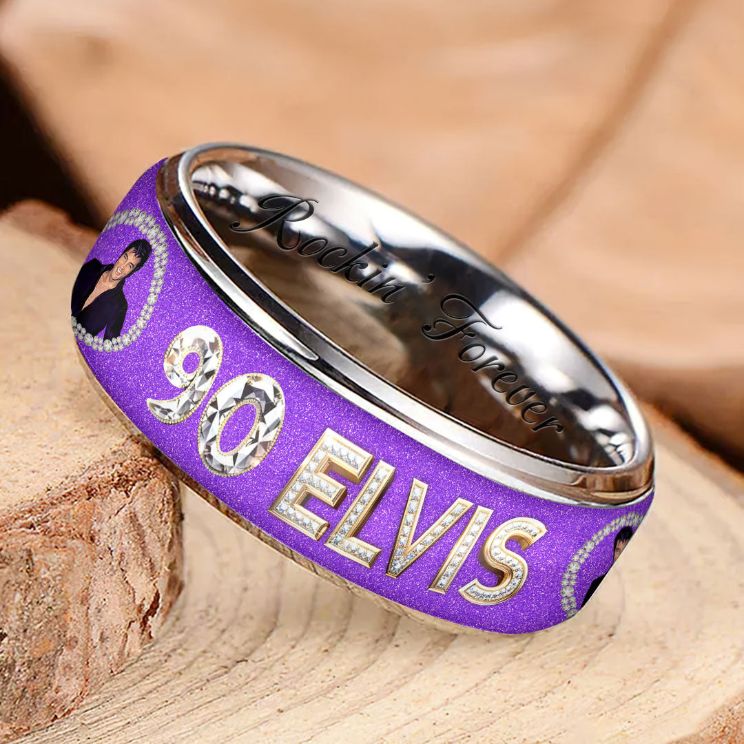 Elvis Presley Custom Alloy Ring – HOATT 11809