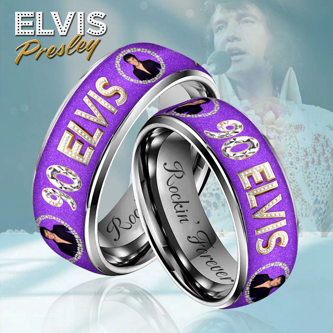 Elvis Presley Custom Alloy Ring – HOATT 11809