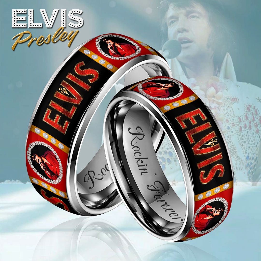 Elvis Presley Custom Alloy Ring – HOATT 11860