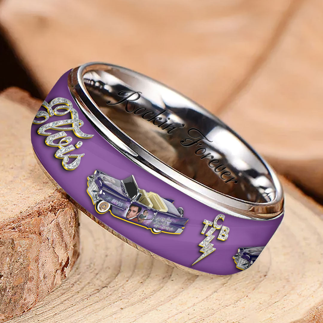 Elvis Presley Custom Alloy Ring – HOATT 12000