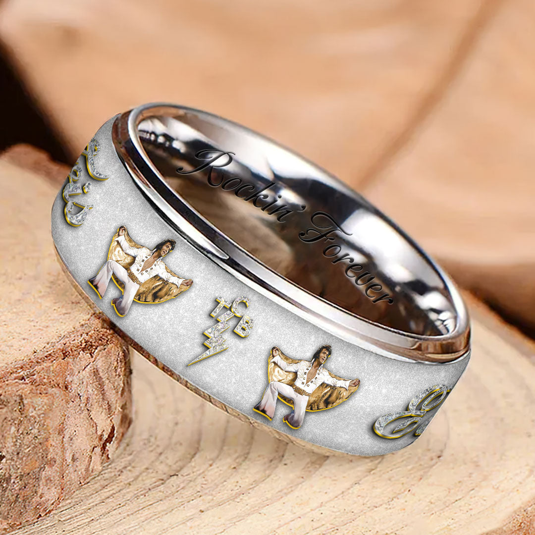 Elvis Presley Custom Alloy Ring – HOATT 12001