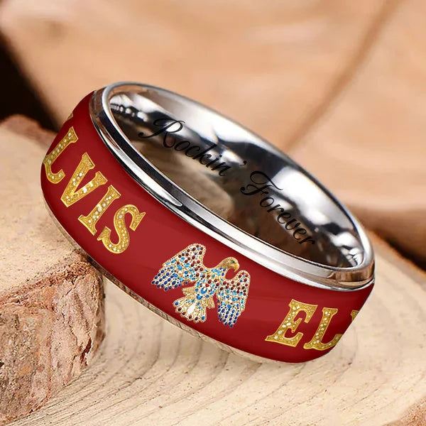 Elvis Presley Custom Alloy Ring – HOATT 12302