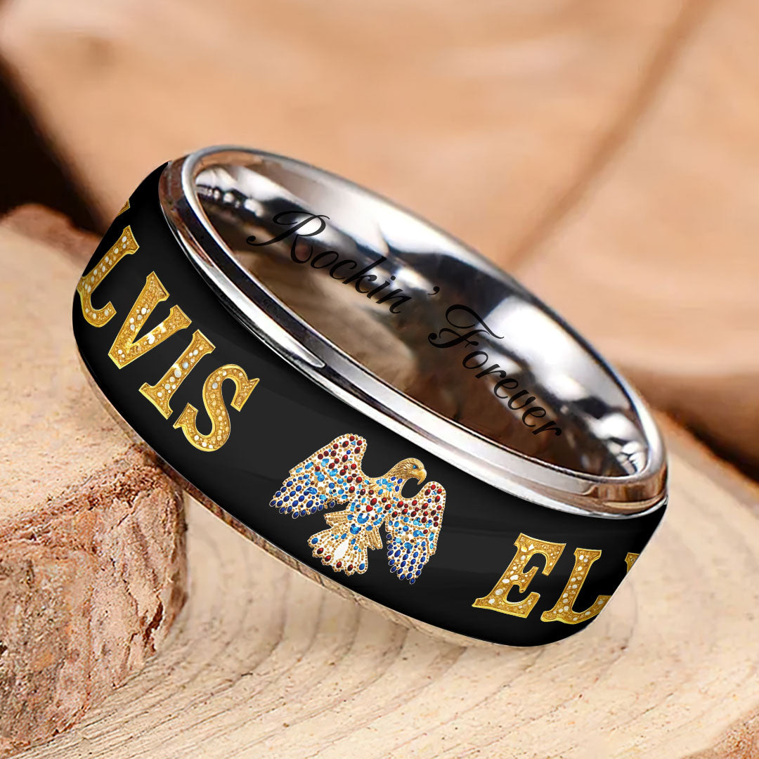 Elvis Presley Custom Alloy Ring – HOATT 12302