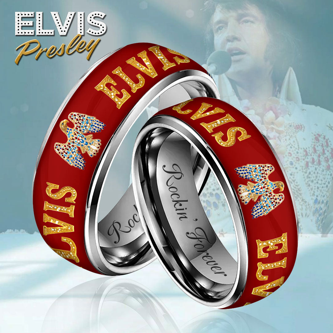 Elvis Presley Custom Alloy Ring – HOATT 12302