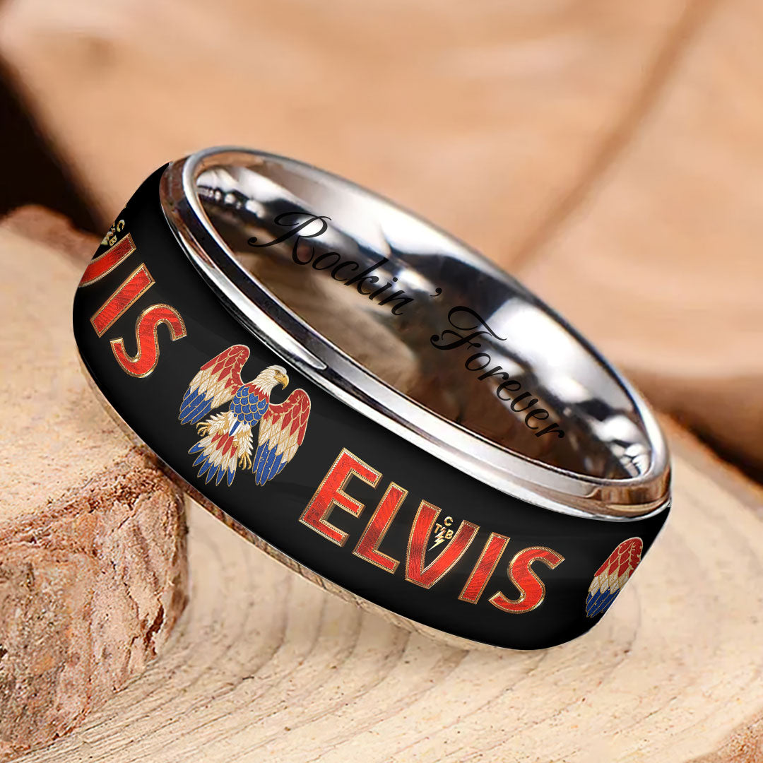 Elvis Presley Custom Alloy Ring – HOATT 12317