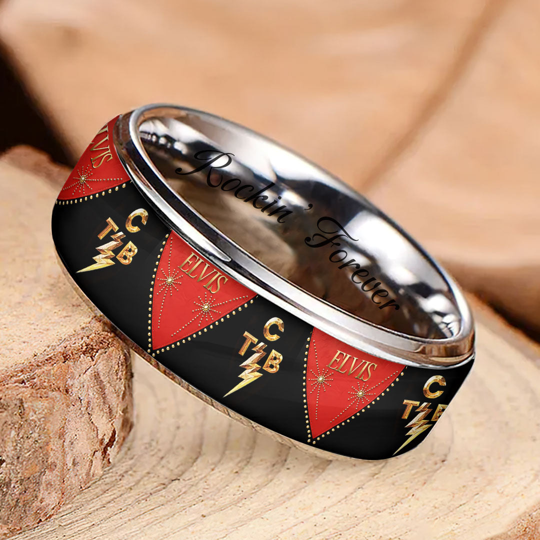 Elvis Presley Custom Alloy Ring – HOATT 12336