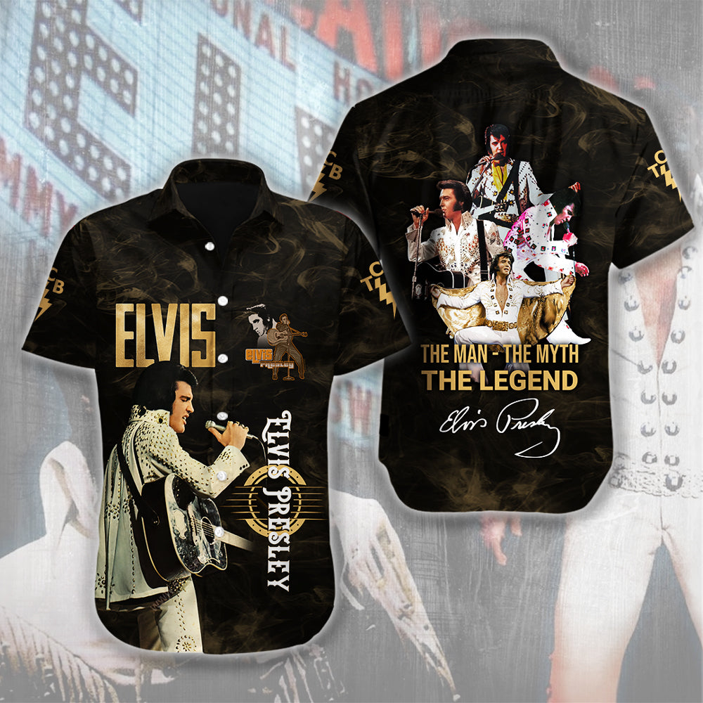 Elvis Presley Black Stainless Steel Watch – GNE 343