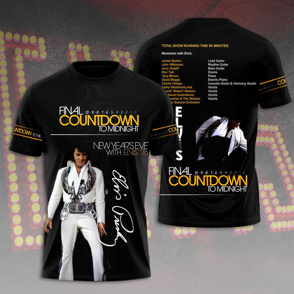 Elvis Presley 3D Sleeveless Down Jacket – TANTN 9125