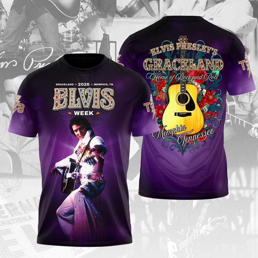 Elvis Presley Rectangular Rug – MAITM 8842