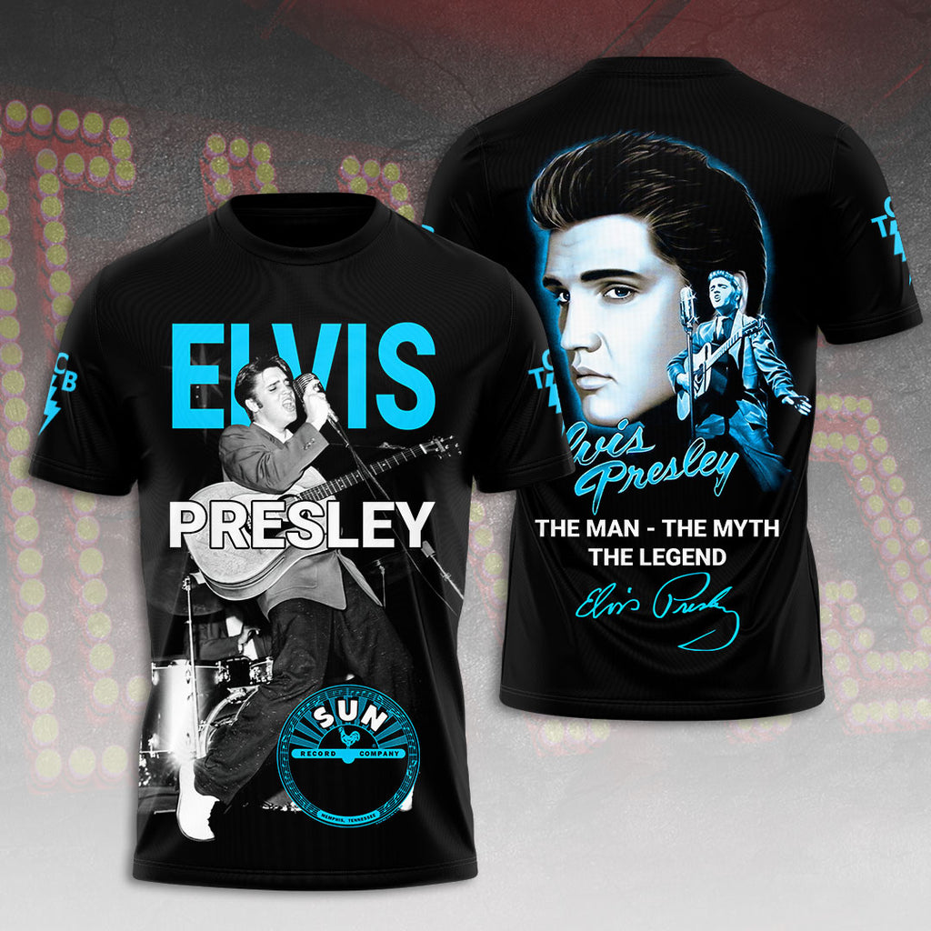Elvis Presley Custom Shape 2-sided Keychain – HOATT 8980