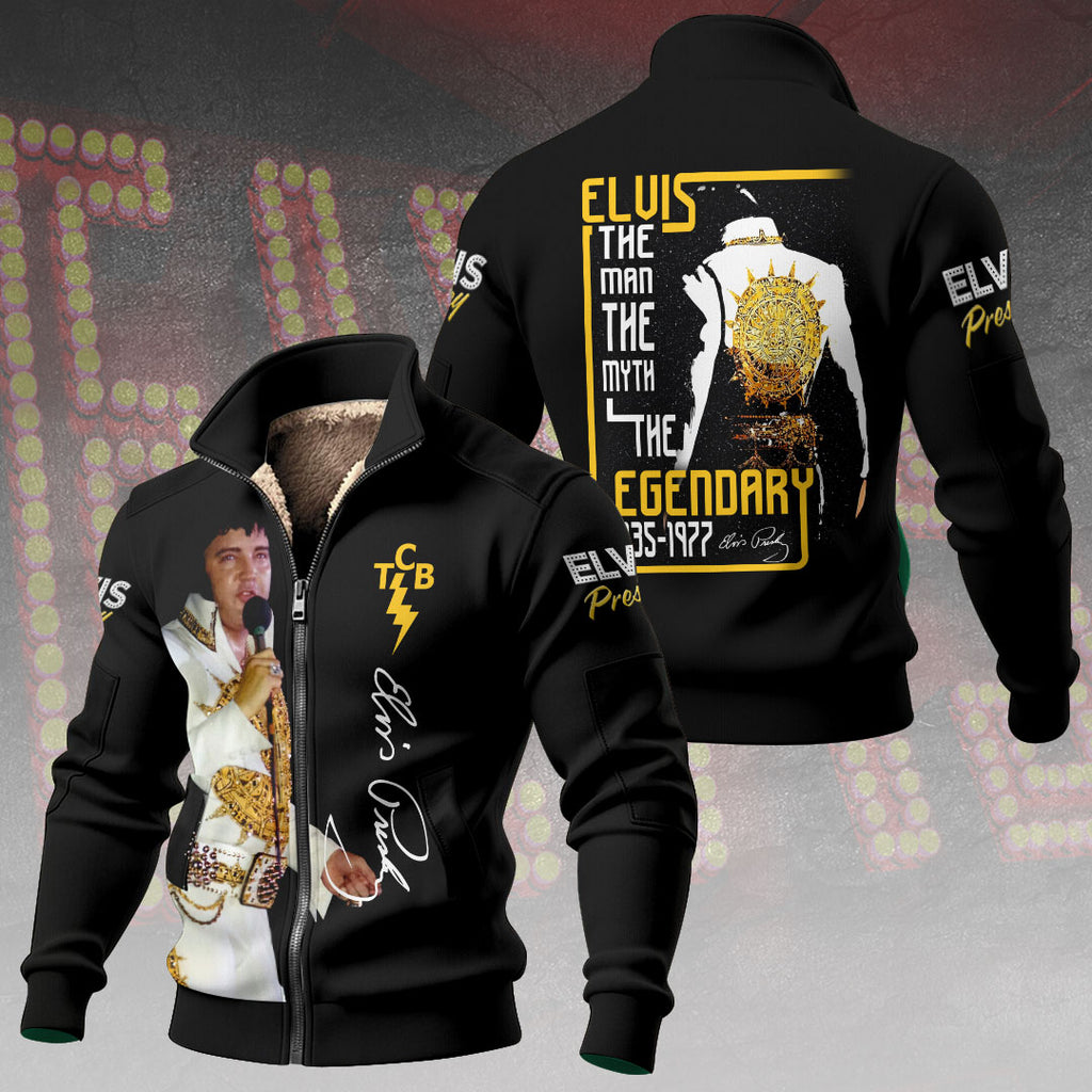 Elvis Presley Round Neck Raglan Sleeve Sweatshirt – HOATT 7137