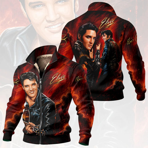 Elvis Presley Thick Knit Fleece Jacket – HOATT21191