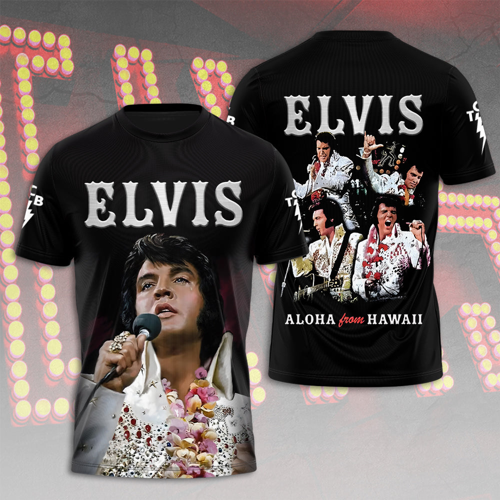 Elvis Presley Custom Shape 1-sided Keychain – HOATT 9310