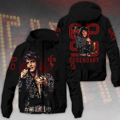 Elvis Presley 3D Windbreaker Jacket – HOATT 9510