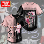 Personalized Elvis Presley Baseball Jersey – HUANNM 4430