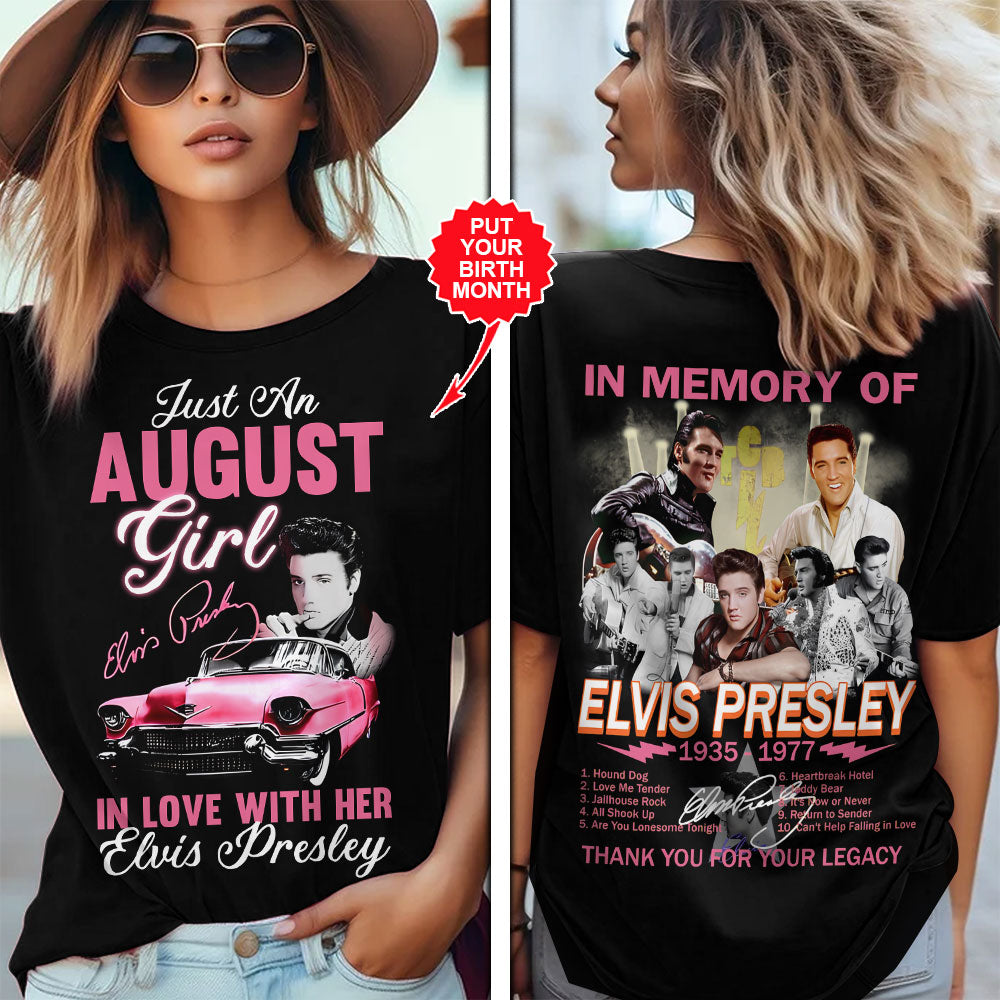 Personalized Elvis Presley 3D Apparel – VANDH 4225