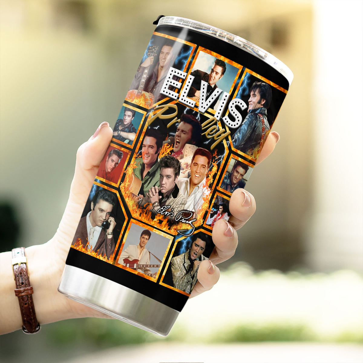Personalized Elvis Presley Tumbler Cup – VANDH 2409