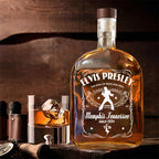 Elvis Presley 25oz Empty Whiskey Bottle – GNE4220