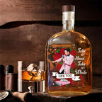 Elvis Presley 25oz Empty Whiskey Bottle – GNE4221