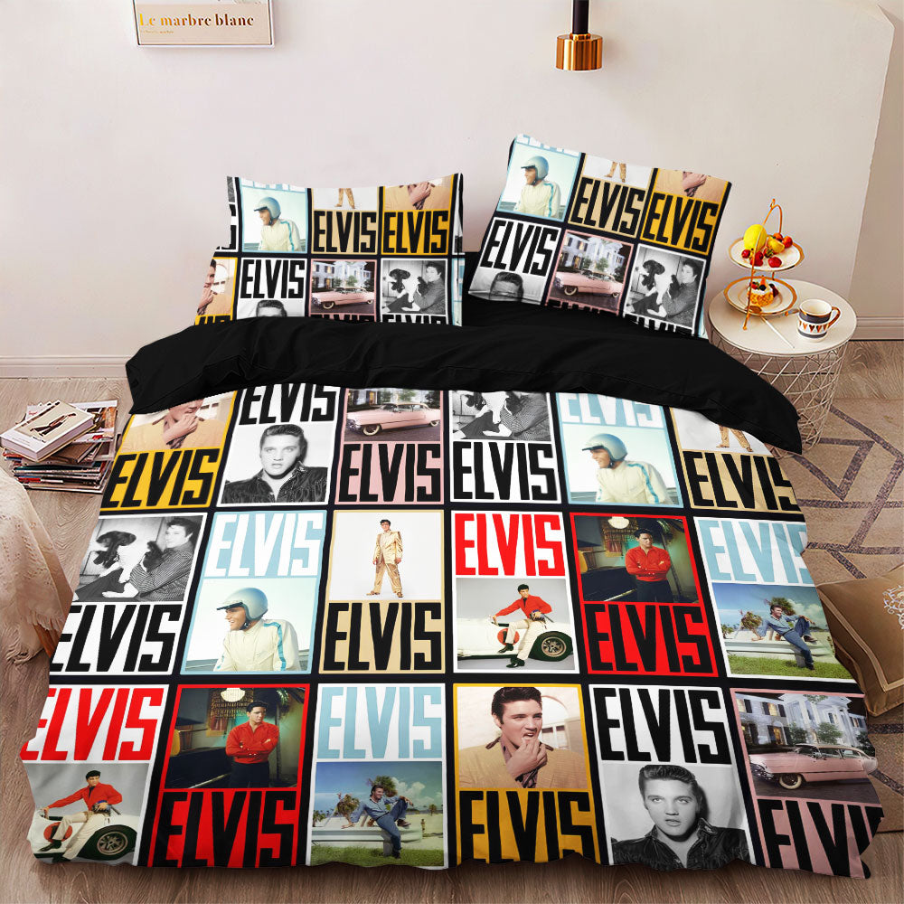 Elvis Presley 3-Piece Duvet Bedding Set – VANDH5034