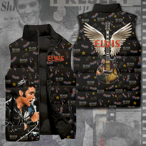 Elvis Presley 3D Sleeveless Down Jacket – TANTN 9127