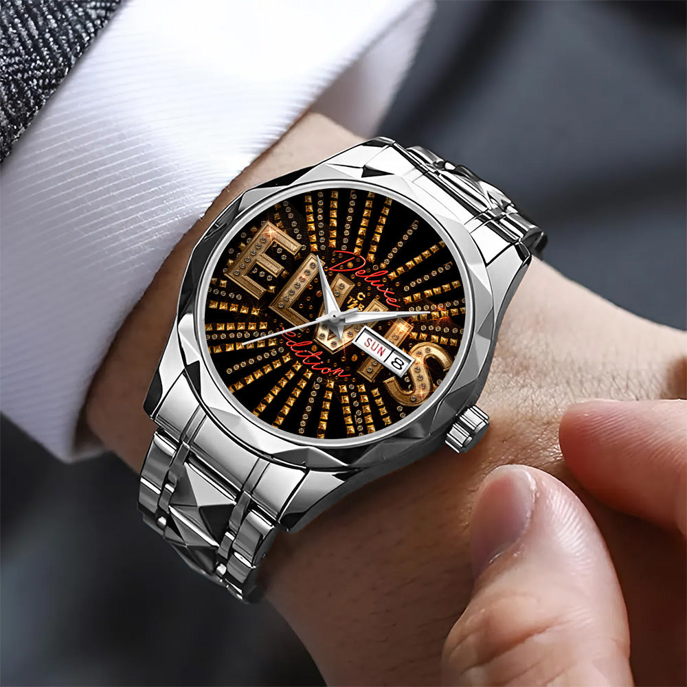 Elvis Presley Alloy Luxury Quartz Watch – TANTN 13718