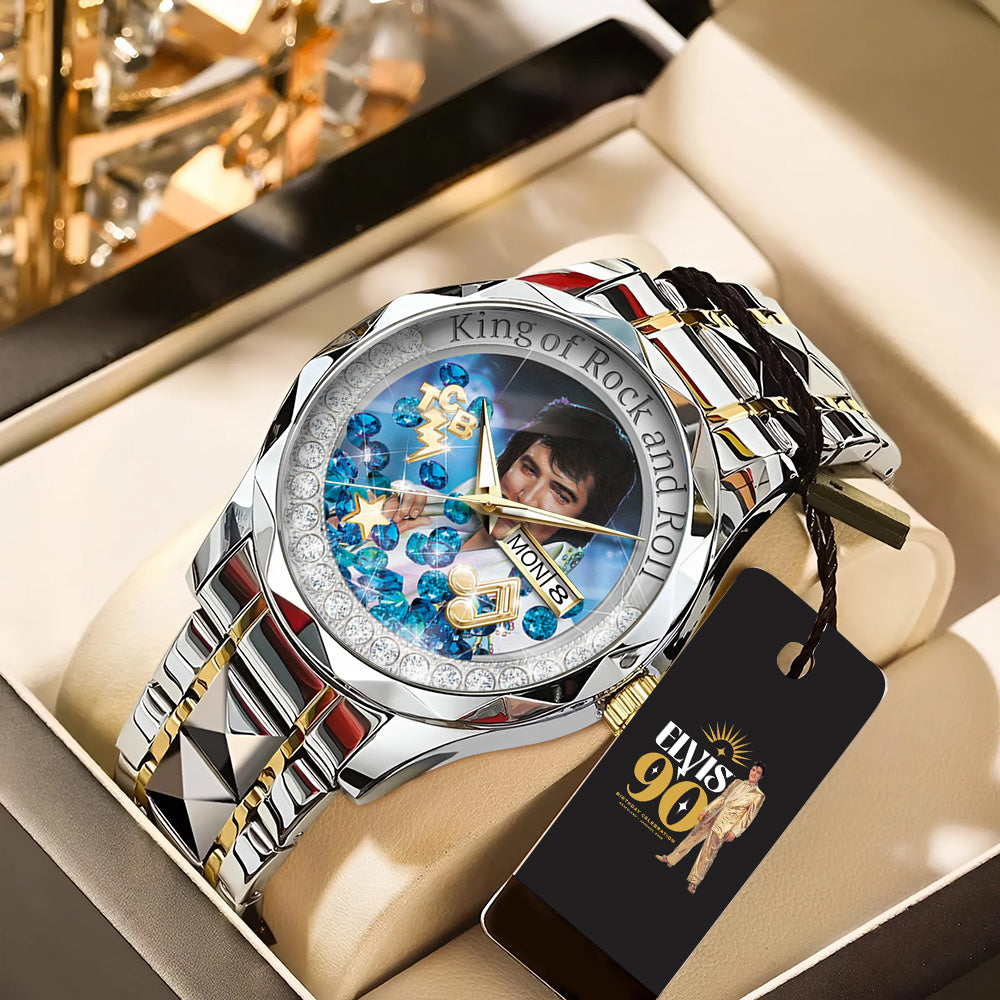 Elvis Presley Alloy Luxury Quartz Watch – TANTN 13961