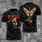 Personalized Elvis Presley Black Stainless Steel Watch – HOATT 5151