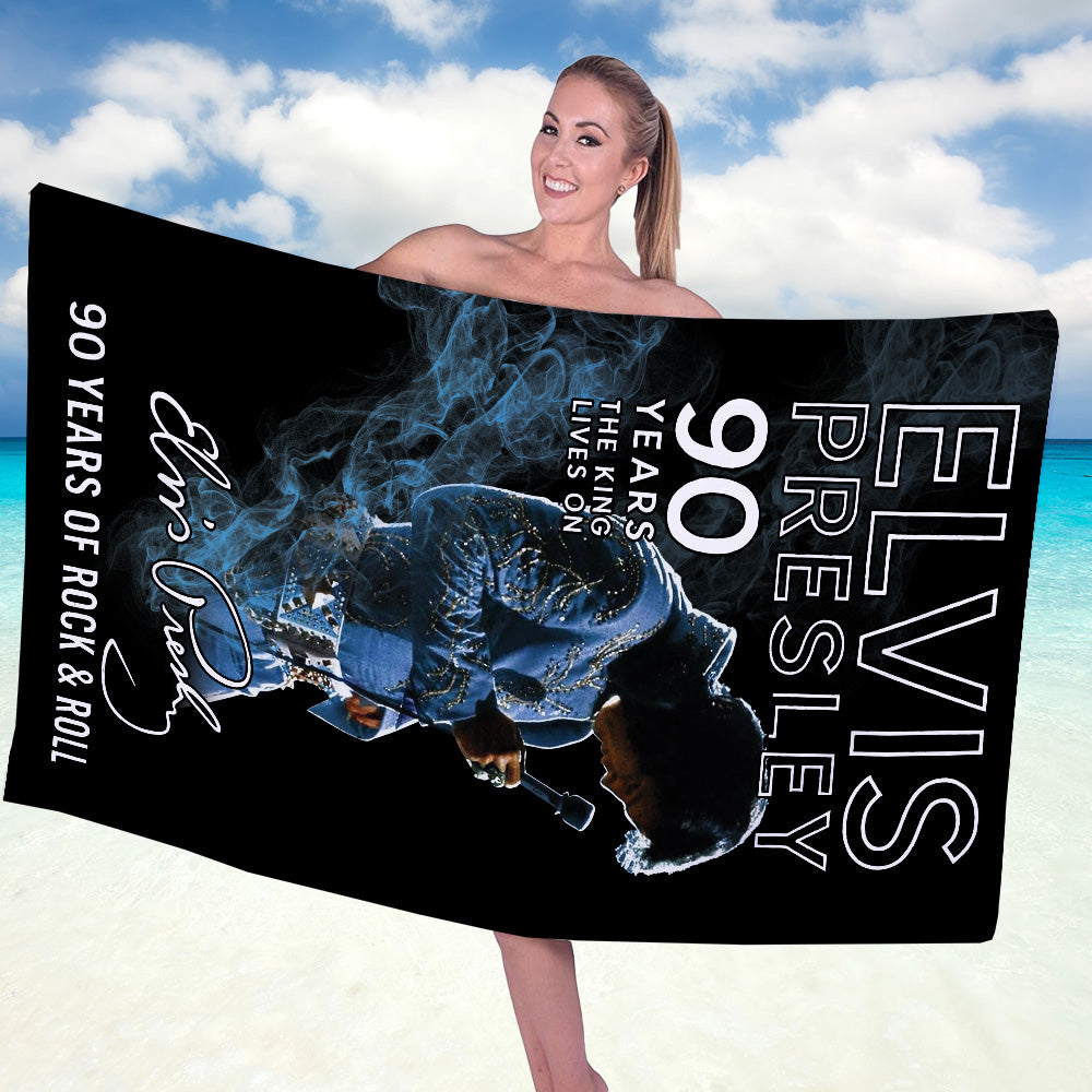 Elvis Presley Rectangle Beach Towel – GNE4233