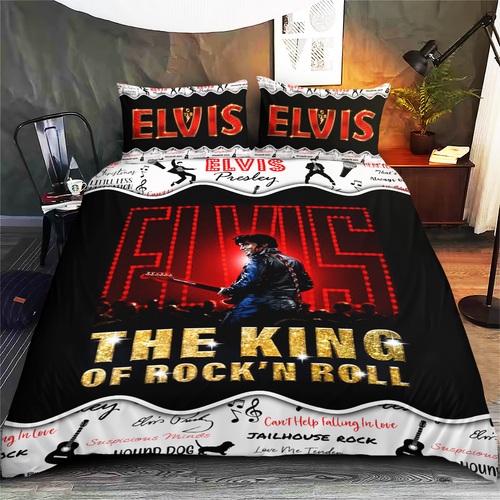 Elvis Presley 3-Piece Duvet Bedding Set – HOATT 1143