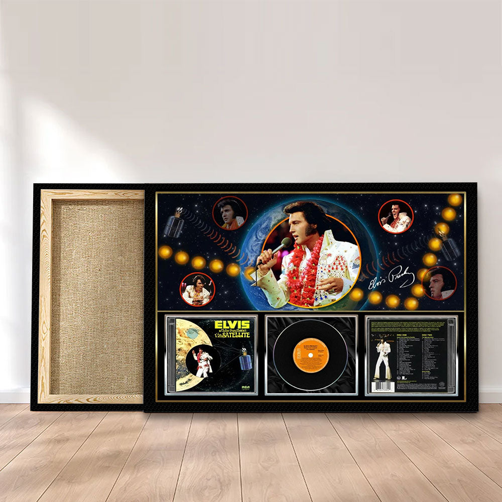 Elvis Presley Rectangle Canvas With Inner Frame – TANTN22029