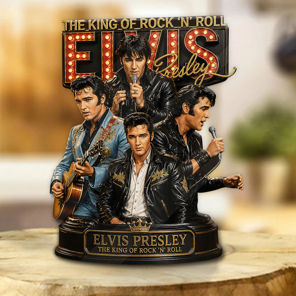 Elvis Presley High-Waisted Straight-Leg Trousers – VANDH 707