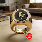Personalized Elvis Presley 3D Engraved Ring – TANTN23171