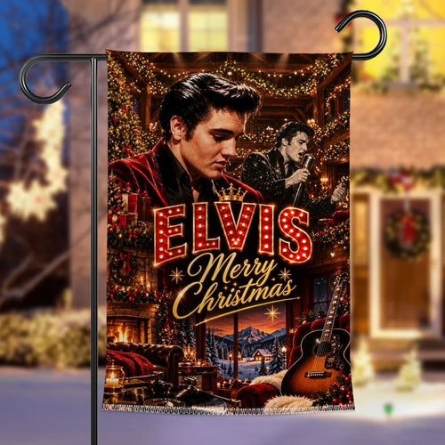 Elvis Presley Double-side Garden Flag – TANTN26065