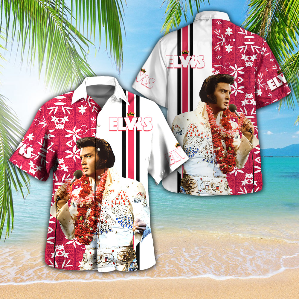 Elvis Presley 3D Hawaiian Apparel – HOATT 2383